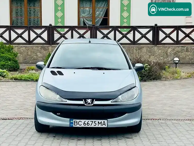 Peugeot 206 2004, фото з оголошення 2 з 20, VIN VF32AKFWR43803767