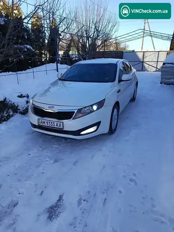 Kia Optima 2013, фото з оголошення 1 з 10, VIN KNAGM4A70D5394109