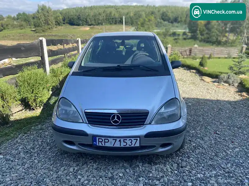 Mercedes-Benz A-Class 2001, фото з оголошення 1 з 11, VIN WDB1681091J653677