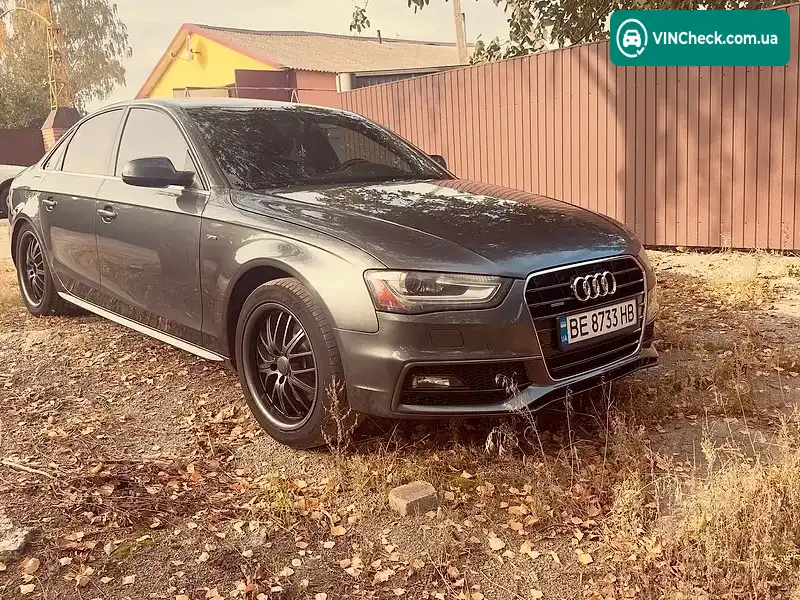 Audi A4 2013, фото з оголошення 2 з 10, VIN WAUKFCFL0DN039168