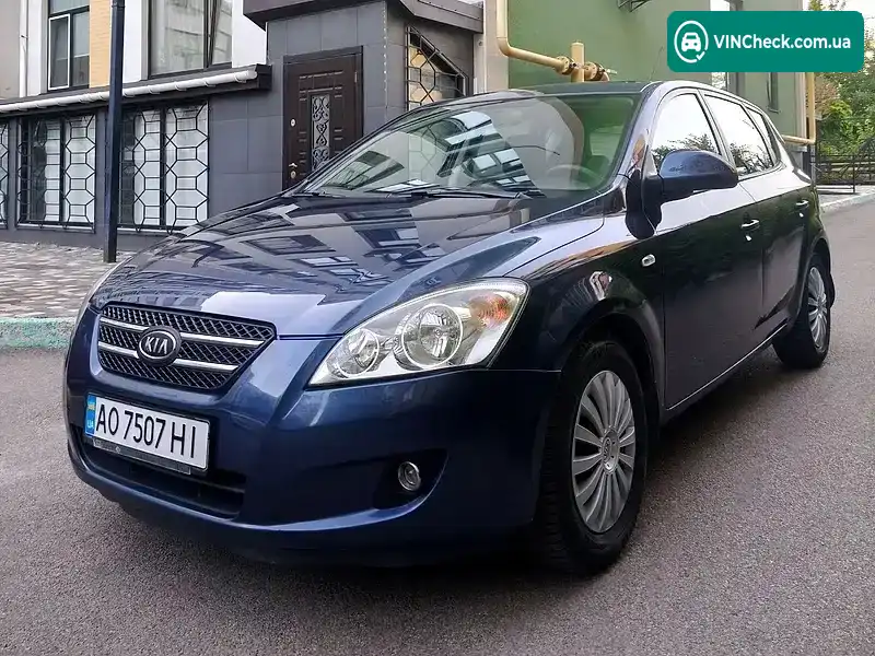 Kia Ceed 2008, фото з оголошення 2 з 20, VIN Y6LFF24238L004055