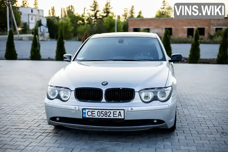 BMW 7 Series 2004, фото з оголошення 1 з 21, VIN WBAGM21010DR56879
