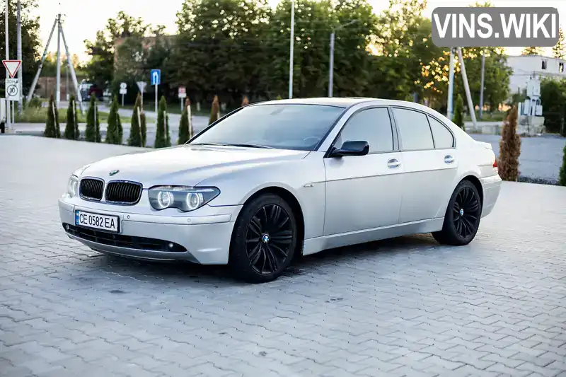 BMW 7 Series 2004, фото з оголошення 2 з 21, VIN WBAGM21010DR56879