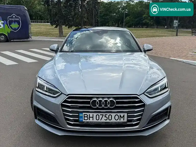 Audi A5 2017, фото з оголошення 1 з 16, VIN WAUTNAF51JA003750