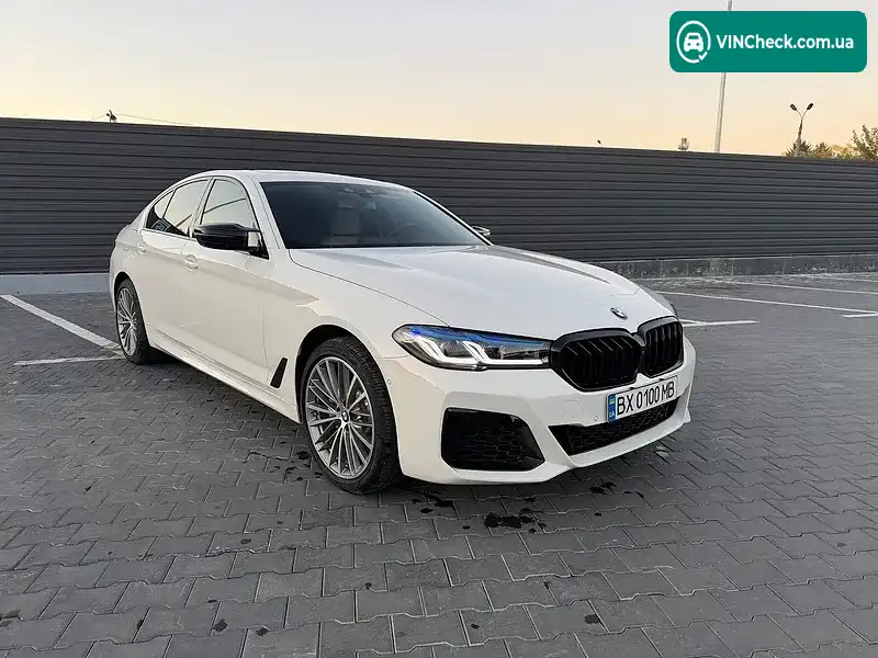 BMW 5 Series 2020, фото з оголошення 1 з 20, VIN WBAJR3C06LCE63836