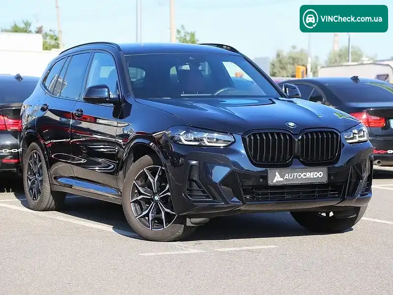 BMW X3 2022, фото з оголошення 1 з 20, VIN WBA25DP080N147321