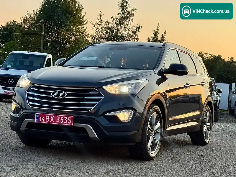 Hyundai Grand Santa Fe 2014, фото з оголошення 2 з 20, VIN KMHSN81XDEU058268