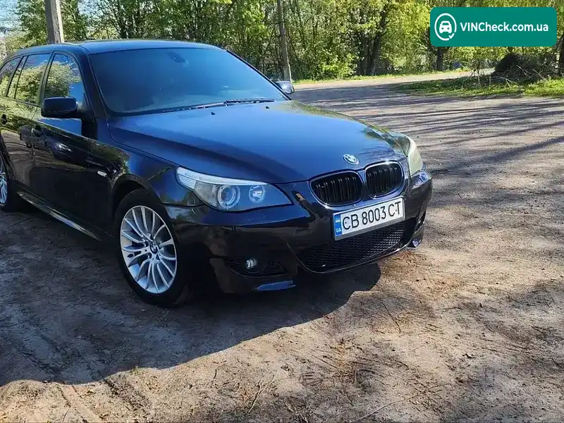 BMW 5 Series 2006, фото з оголошення 2 з 5, VIN WBANJ910X0CR70519