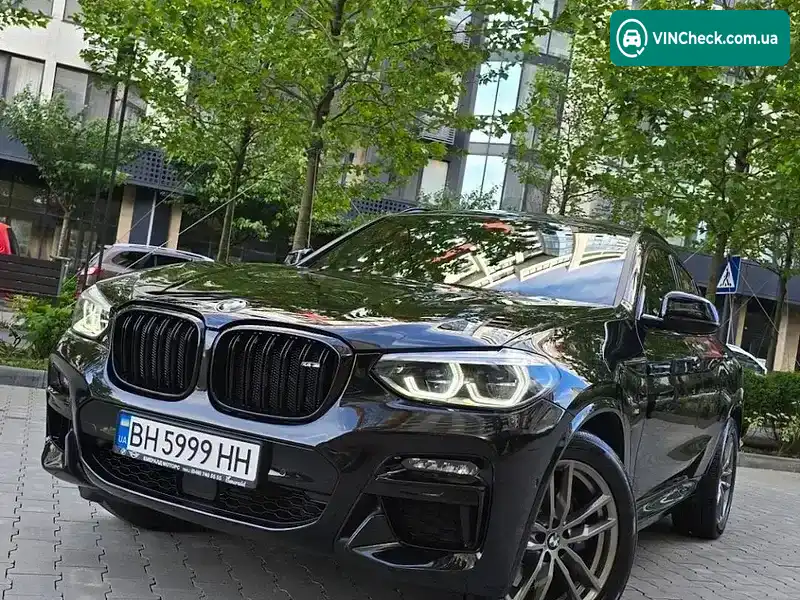 BMW X4 2020, фото з оголошення 2 з 21, VIN WBAVJ9101L9C84356