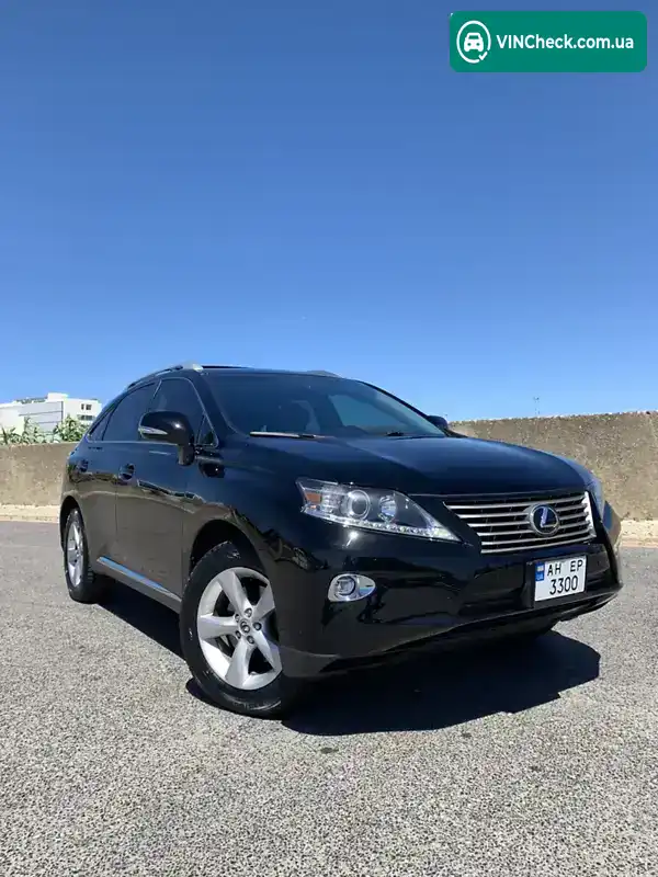 Lexus RX 2015, фото з оголошення 2 з 10, VIN 2T2BK1BA0FC326258
