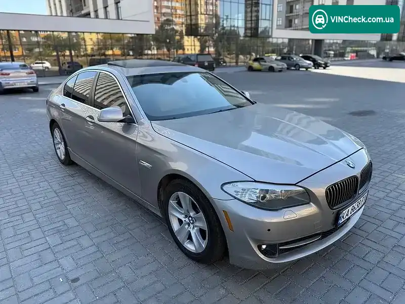 BMW 5 Series 2012, фото з оголошення 1 з 20, VIN WBAXG5C58DDY34320