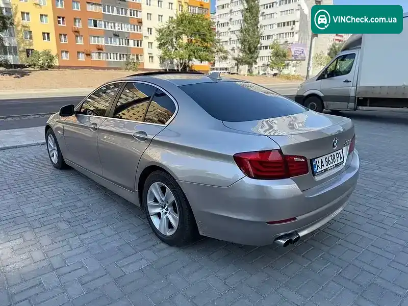 BMW 5 Series 2012, фото з оголошення 2 з 20, VIN WBAXG5C58DDY34320