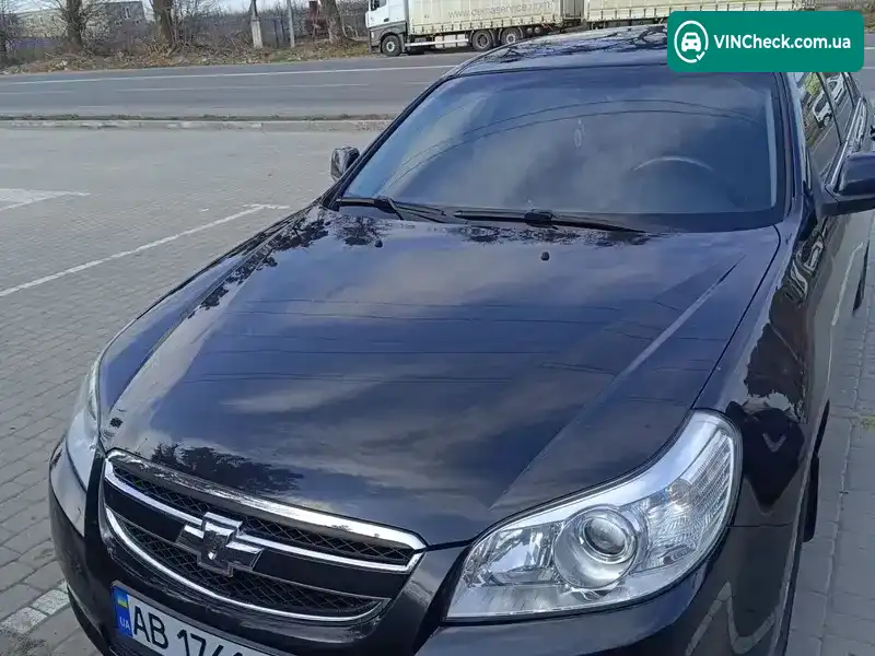 Chevrolet Epica 2010, фото з оголошення 1 з 20, VIN KL1LF69KEBB016297