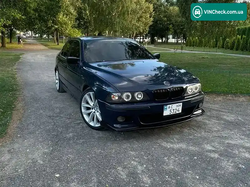 BMW 5 Series 2001, фото з оголошення 1 з 10, VIN WBADM71010GU49883