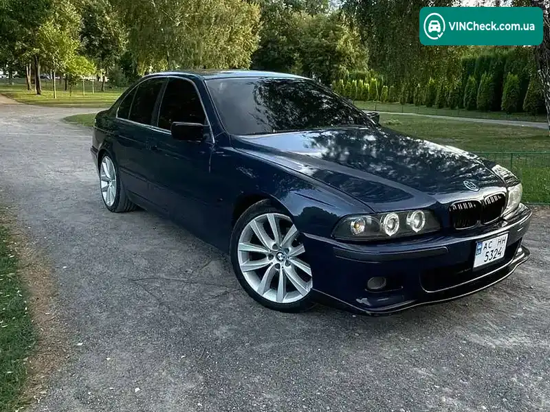 BMW 5 Series 2001, фото з оголошення 2 з 10, VIN WBADM71010GU49883