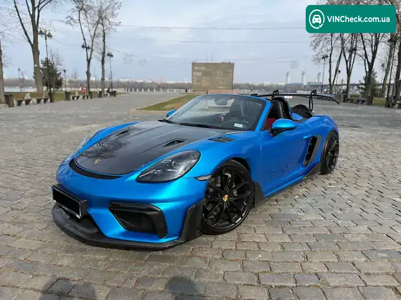 Porsche Boxster 2019, фото з оголошення 1 з 21, VIN WP0CA2A82KS211041