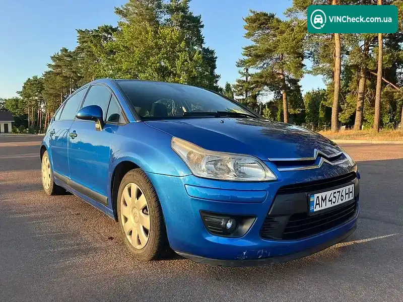 Citroen C4 2009, фото з оголошення 2 з 11, VIN VF7LC5FWC9Y554271