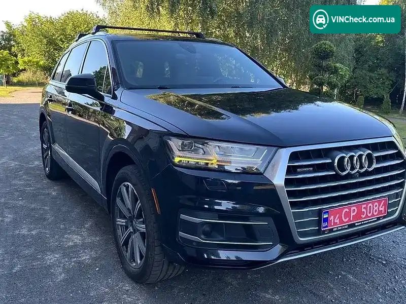 Audi Q7 2018, фото з оголошення 1 з 20, VIN WA1LHAF75JD001701