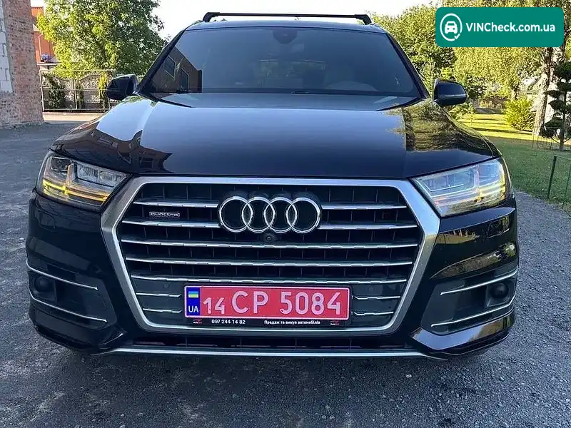 Audi Q7 2018, фото з оголошення 2 з 20, VIN WA1LHAF75JD001701