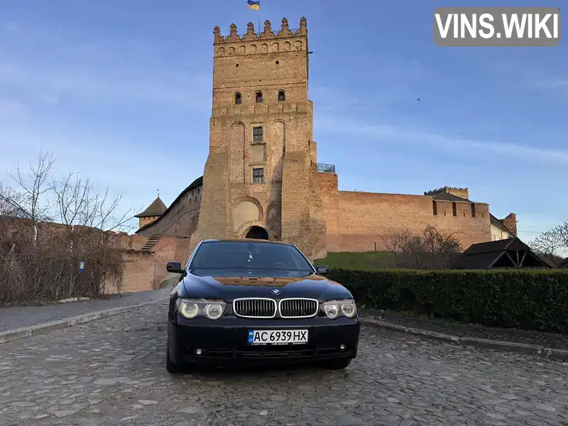 BMW 7 Series 2003, фото з оголошення 2 з 21, VIN WBAGN41000DM80102