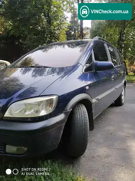 Opel Zafira 2001, фото з оголошення 2 з 11, VIN W0L0TGF7522040320