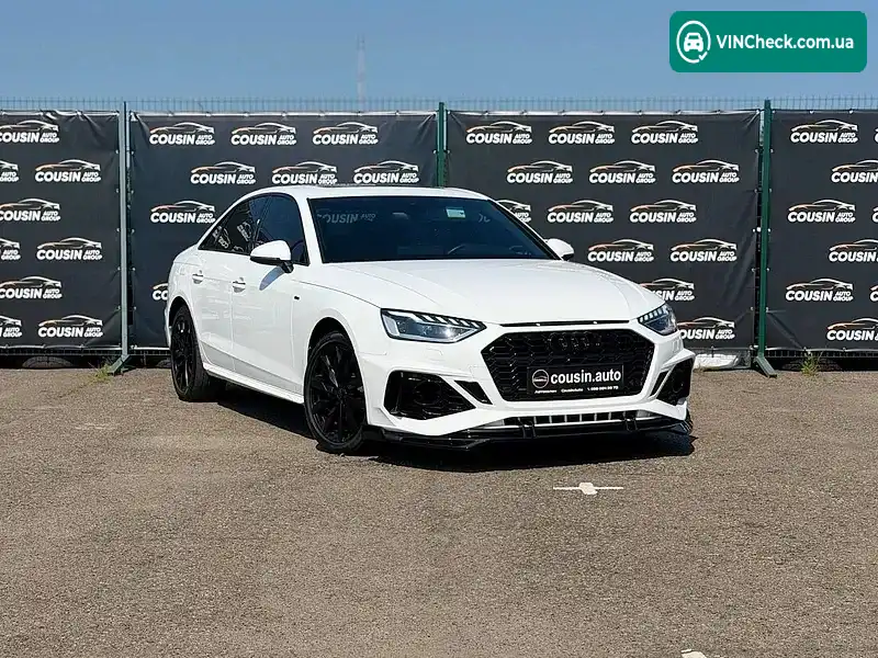 Audi A4 2020, фото з оголошення 2 з 19, VIN WAUABAF40MN002741