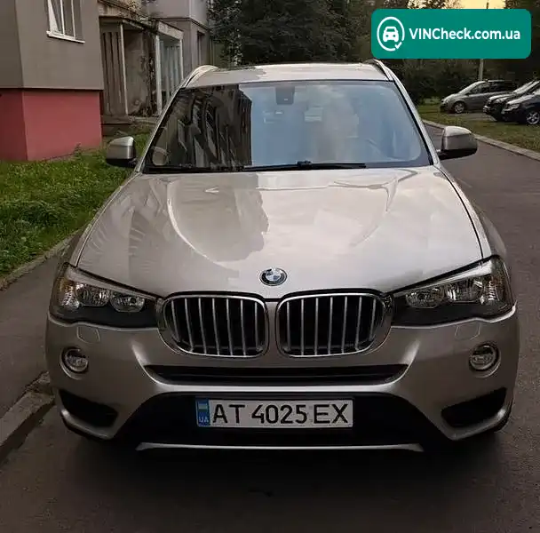 BMW X3 2014, фото з оголошення 1 з 19, VIN 5UXWX9C54F0D45169