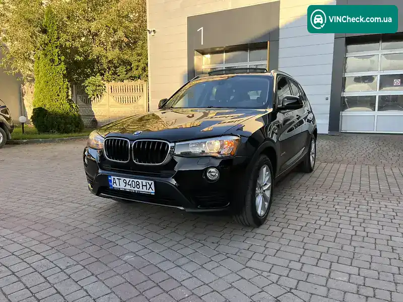 BMW X3 2017, фото з оголошення 1 з 20, VIN 5UXWX9C35H0T20764