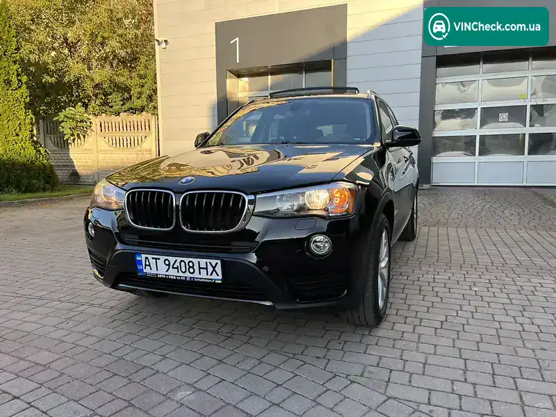 BMW X3 2017, фото з оголошення 2 з 20, VIN 5UXWX9C35H0T20764