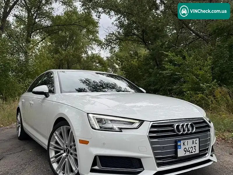 Audi A4 2019, фото з оголошення 2 з 20, VIN WAUHMAF47KA062562
