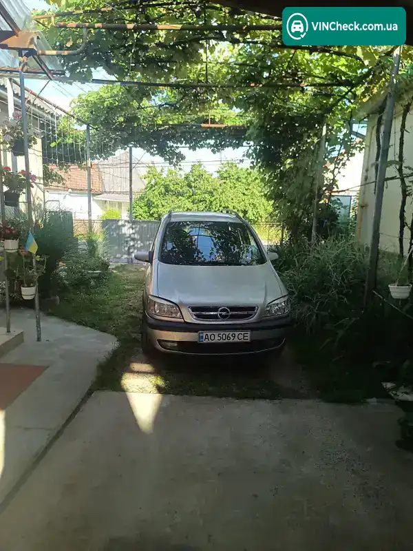 Opel Zafira 2000, фото з оголошення 1 з 7, VIN W0L0TGF75Y2194915