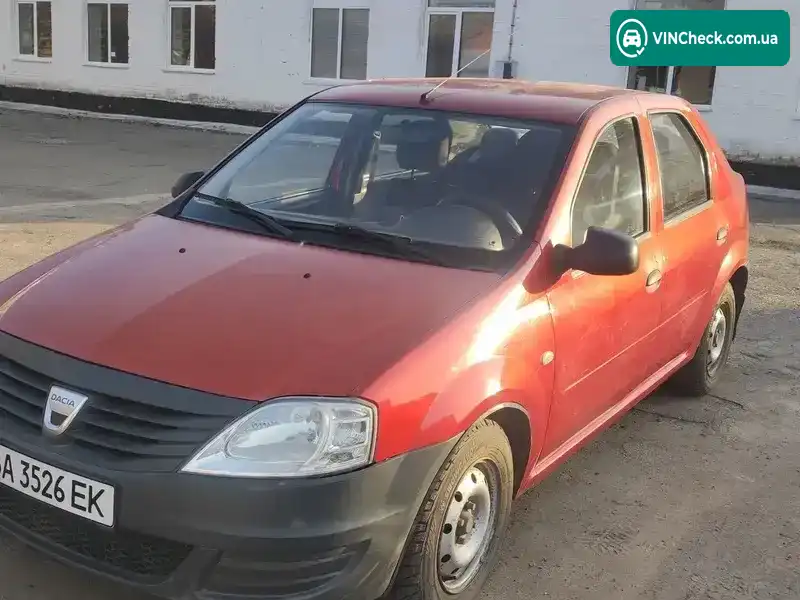 Dacia Logan 2009, фото з оголошення 1 з 9, VIN UU1LSDAAH40287273