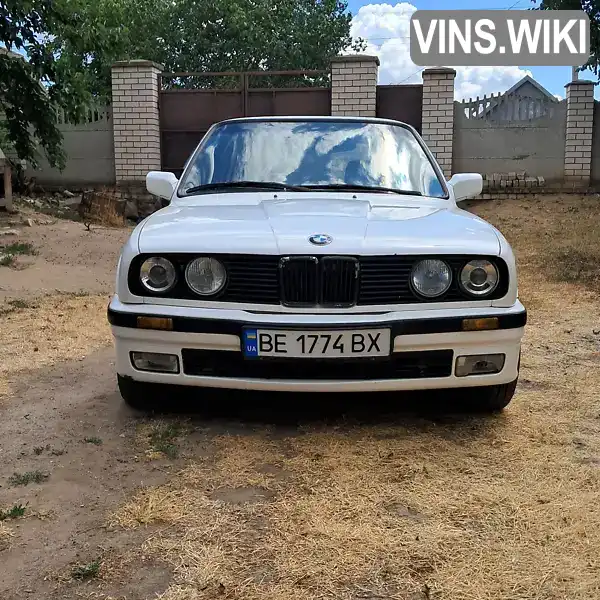 BMW 3 Series 1987, фото з оголошення 1 з 14, VIN WBAAC310101342463