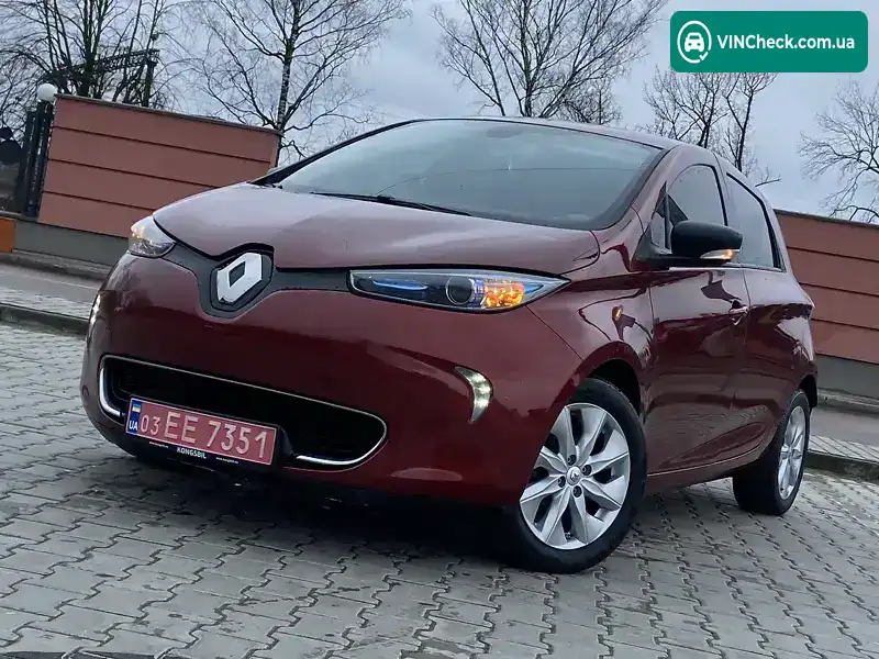 Renault Zoe 2017, фото з оголошення 1 з 21, VIN VF1AGVYF057356311