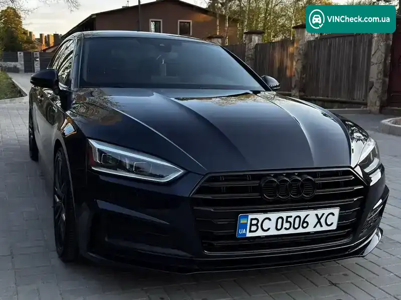 Audi A5 Sportback 2017, фото з оголошення 1 з 14, VIN WAUENCF56JA013520