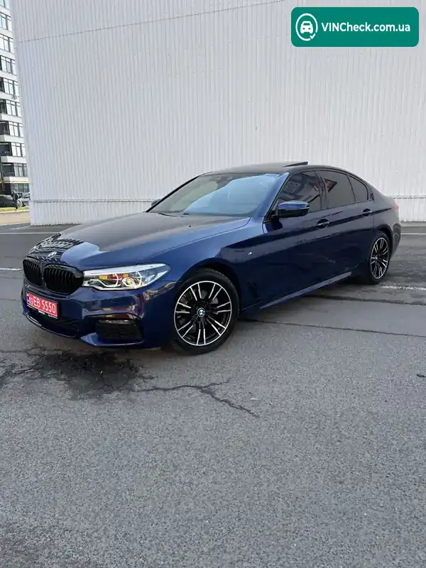 BMW 5 Series 2019, фото з оголошення 1 з 20, VIN WBAJF3106LCD48942