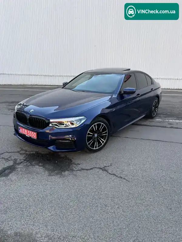 BMW 5 Series 2019, фото з оголошення 2 з 20, VIN WBAJF3106LCD48942