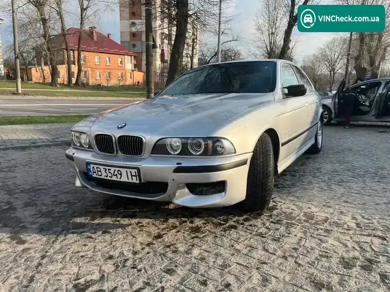 BMW 5 Series 2000, фото з оголошення 1 з 13, VIN WBADM71040GU43625