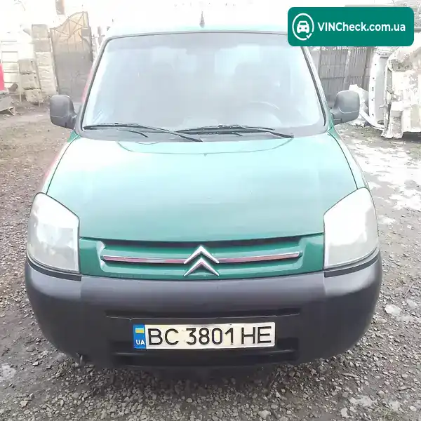 Citroen Berlingo 2006, фото з оголошення 1 з 7, VIN VF7GJWJYB93375104