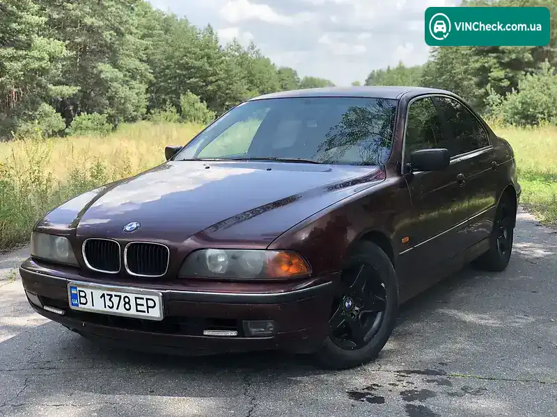 BMW 5 Series 1998, фото з оголошення 1 з 15, VIN WBADD11050BN65596