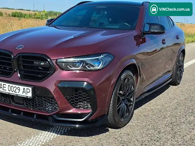 BMW X6 M 2022, фото з оголошення 2 з 20, VIN WBSCY010209L54434