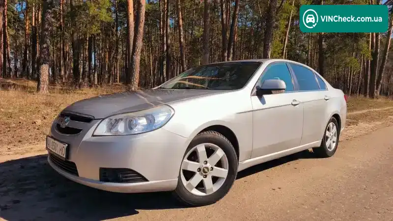 Chevrolet Epica 2007, фото з оголошення 1 з 21, VIN Y6DLF69KE8B098404