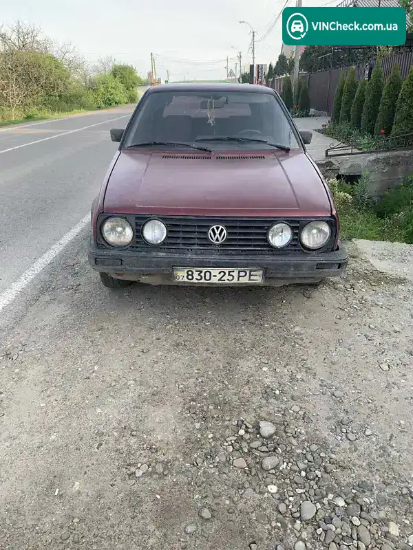 Volkswagen Golf 1987, фото з оголошення 1 з 5, VIN WVWZZZ18ZHW713732