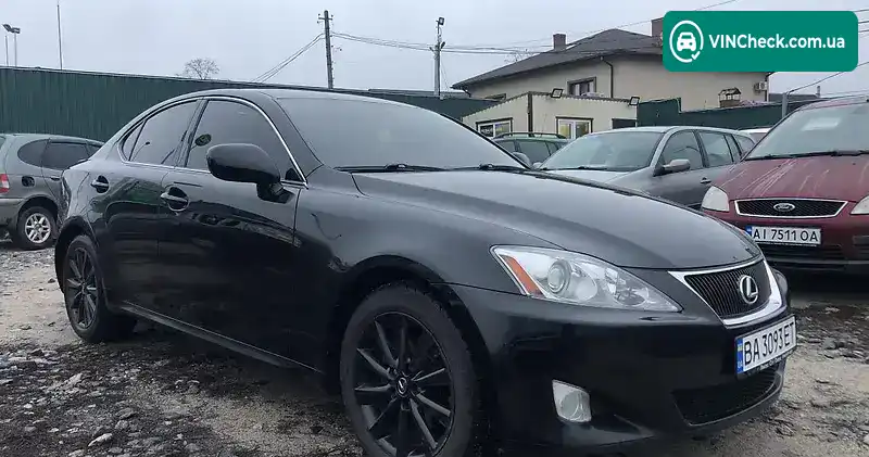 Lexus IS 2007, фото з оголошення 1 з 5, VIN JTHCK262X85018529