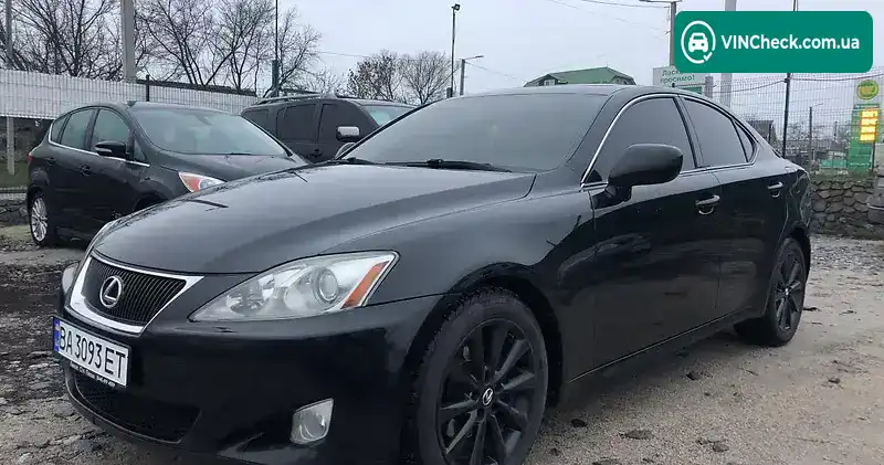 Lexus IS 2007, фото з оголошення 2 з 5, VIN JTHCK262X85018529