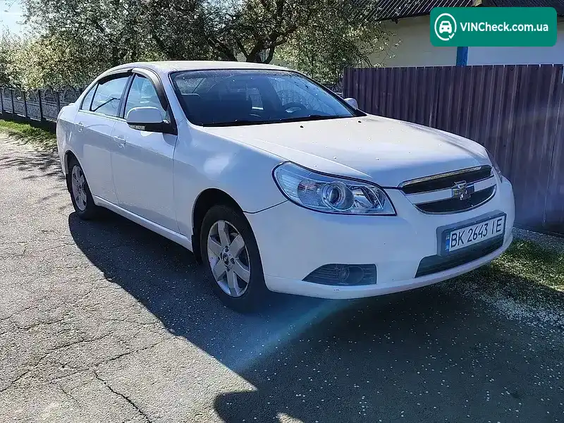 Chevrolet Epica 2007, фото з оголошення 1 з 19, VIN Y6DLF69KE8B094103