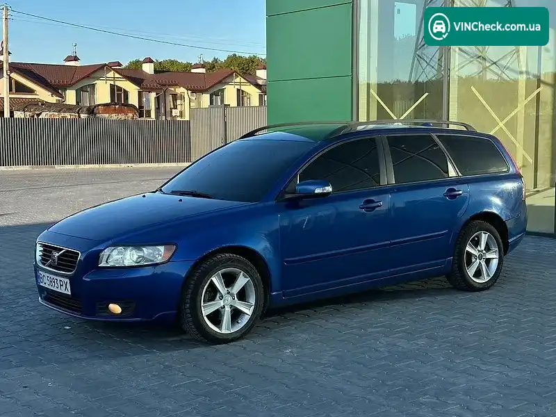 Volvo V50 2008, фото з оголошення 2 з 20, VIN YV1MW765292472593