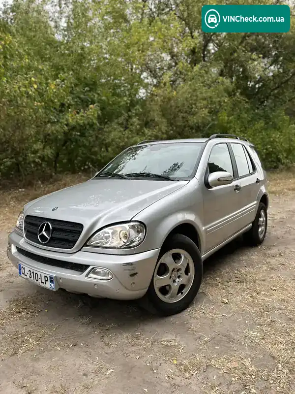 Mercedes-Benz M-Class 2003, фото з оголошення 1 з 20, VIN WDC16311314335104