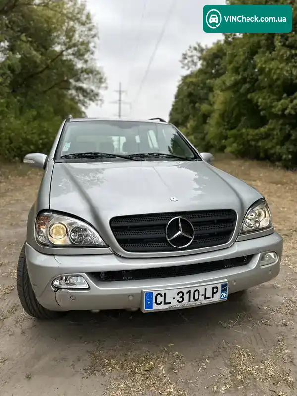 Mercedes-Benz M-Class 2003, фото з оголошення 2 з 20, VIN WDC16311314335104
