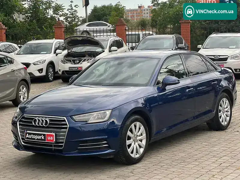 Audi A4 2016, фото з оголошення 1 з 17, VIN WAUGNAF42HN021881